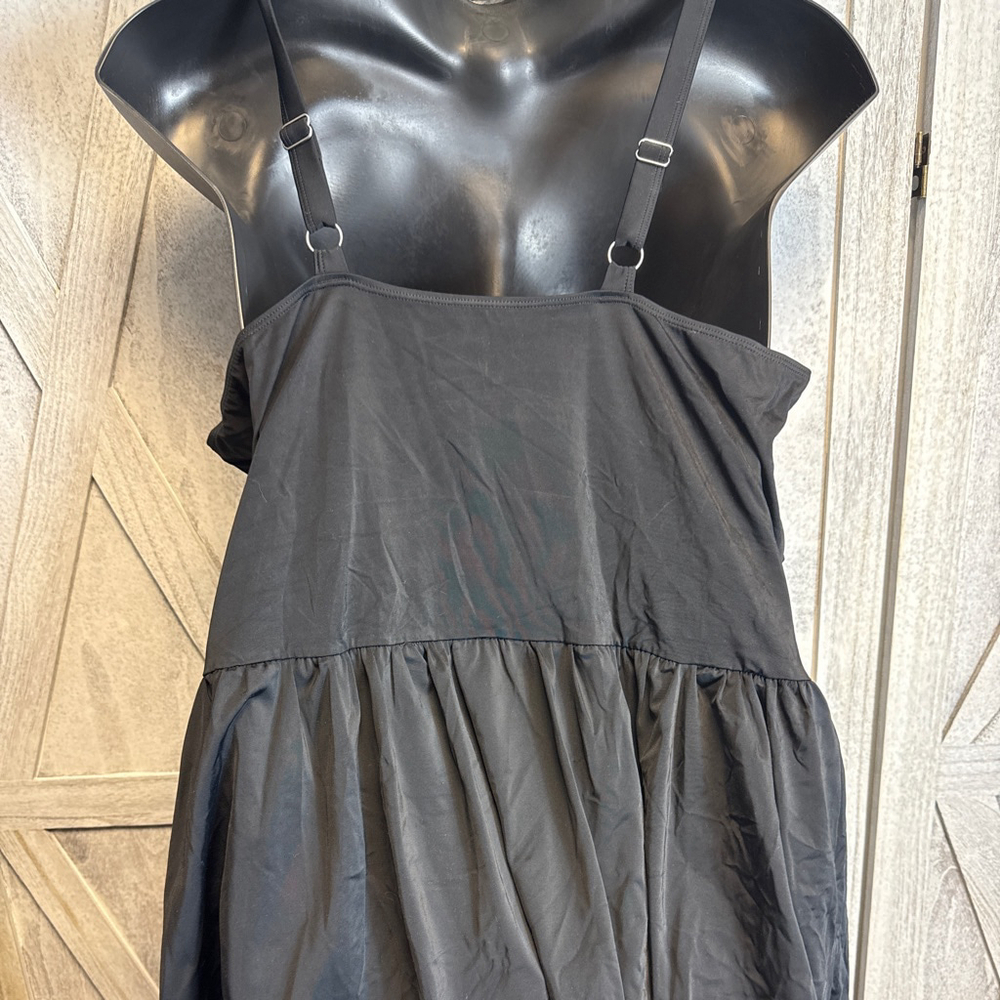 Women's Beach House Swim Dress Black Size 26W - Picture 4 of 6